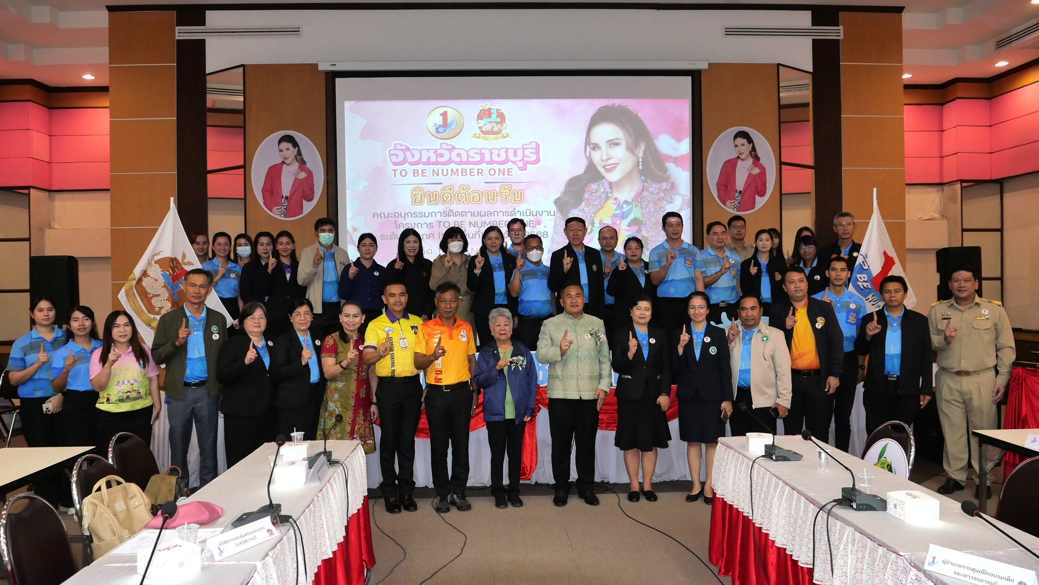 แรงงานจังหวัดราชบุรี ร่วมต้อนรับคณะอนุกรรมการติดตามผลการดำเนินงาน โครงการ TO BE NUMBER ONE ระดับประเทศ (รอบพื้นที่) ประจำปี 2568